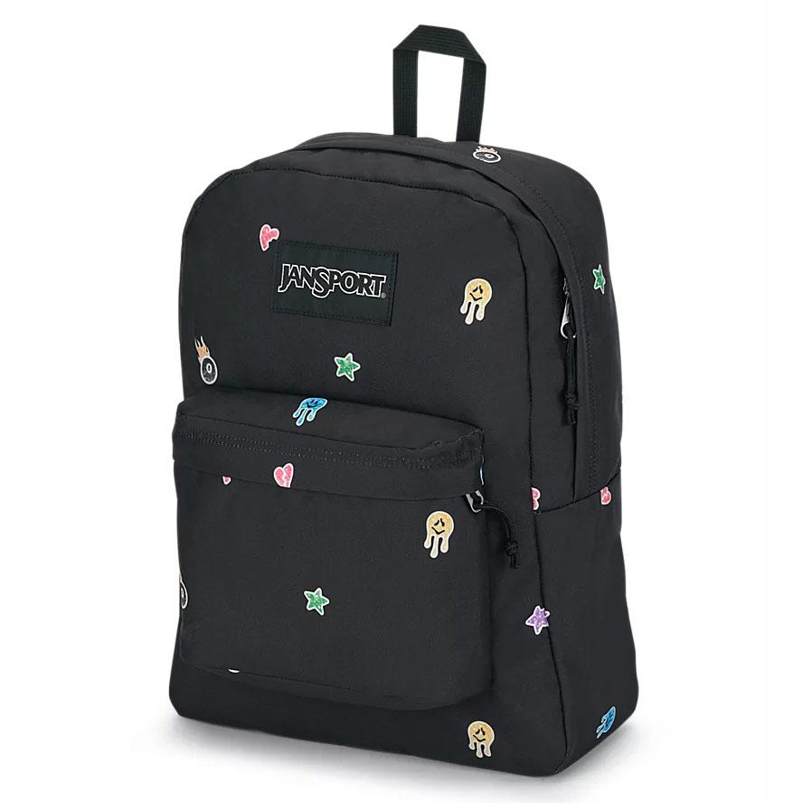 Sac à Dos Scolaire JanSport SuperBreak? Plus Noir | BZO-03126656